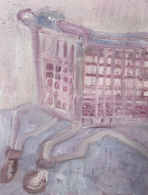 Works on Paper Forever turning wheels, 
Acrylic on paper,
27 x 36cm,
2026